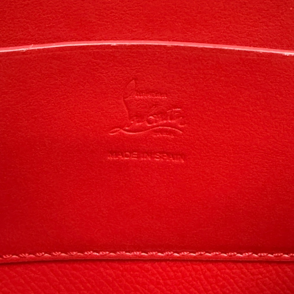 CHRISTIAN LOUBOUTIN By My Side Black Leather Shouder Bag - Picture 2 of 16
